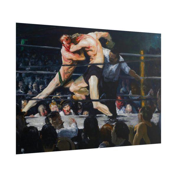 101875-14.jpg Stag at Sharkey's by George Wesley Bellows Poster