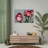 101875-143.jpg Red Oil Rose Poster