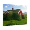 101875-150.jpg Red Barn in the Grass Poster