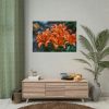 Orange Flower Poster