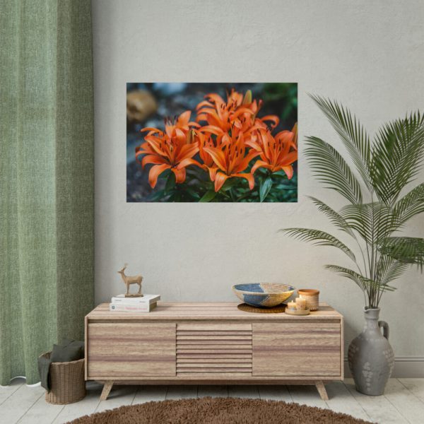 Orange Flower Poster