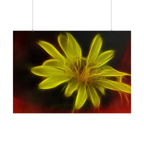 Yellow Flower Poster