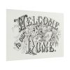 Welcome to Our Home Poster