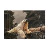 101875-220.jpg Polar Bear in Zoo Poster