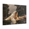 101875-222.jpg Polar Bear in Zoo Poster