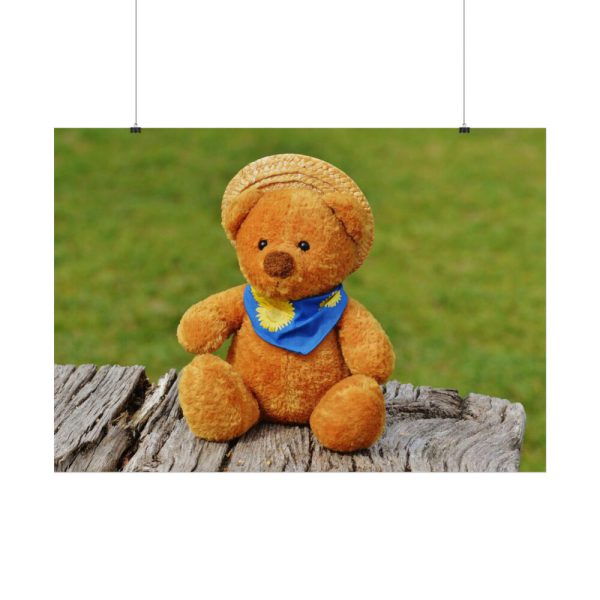 101875-318.jpg Bear with a Hat Poster