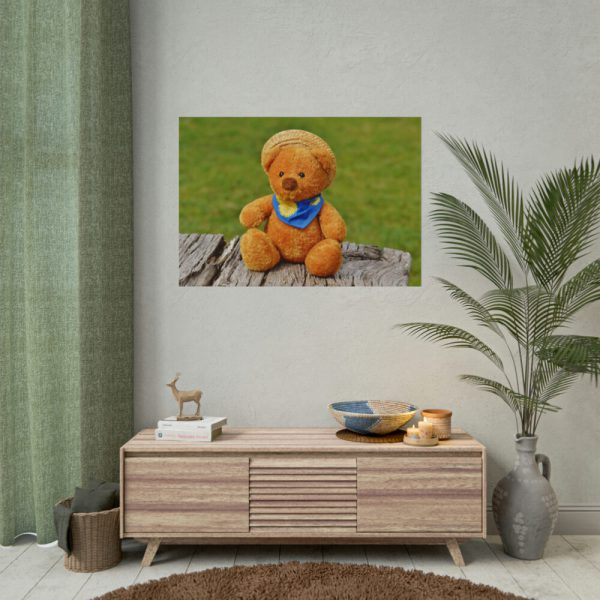 101875-320.jpg Bear with a Hat Poster