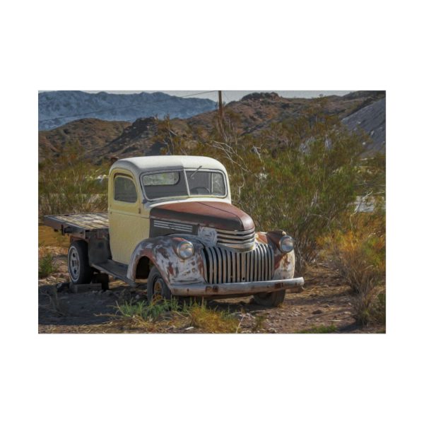 Truck in Ghost Town Poster