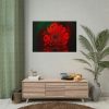 Red Daisy Poster