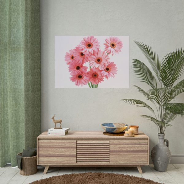 101875-390.jpg Pink Gerbera Daisies Poster