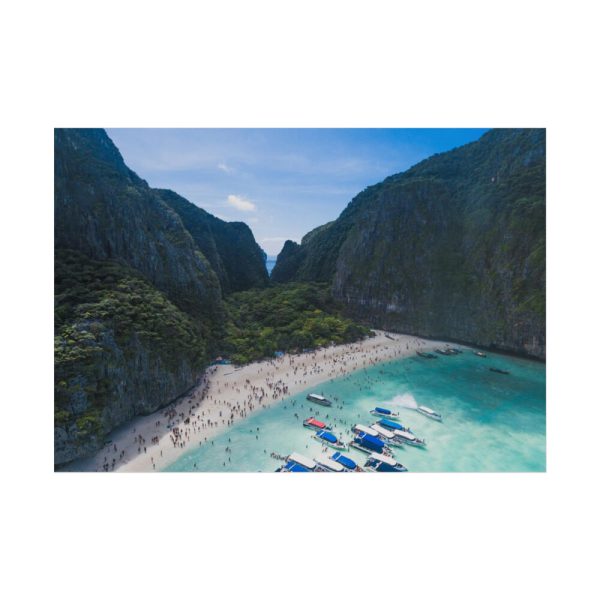 101875-477.jpg Boats in Canyon Poster