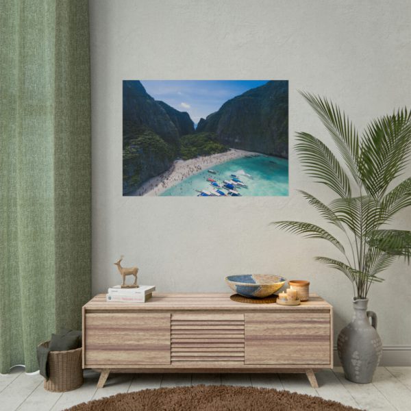 101875-480.jpg Boats in Canyon Poster
