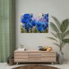 Blue Orchids Poster