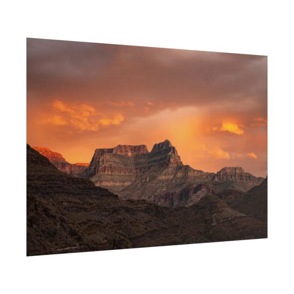 Sunset over Grand Canyon National Park at Hakatai Canyon Poster