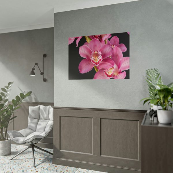 101875-546.jpg Cymbidium Hybrid Orchid Poster