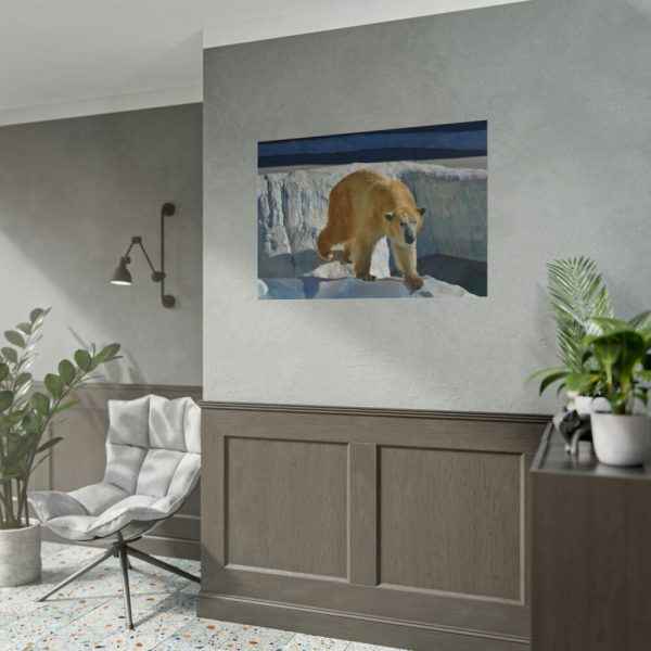 101875-576.jpg Wet Polar Bear Poster