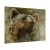 Grizzly Bear Kodiak Head Poster