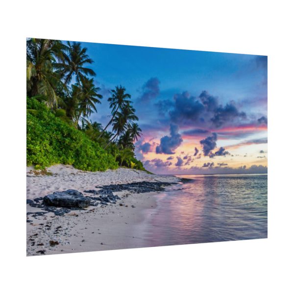 101875-639.jpg Tropical Beach Sunset Landscape Poster