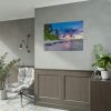 101875-641.jpg Tropical Beach Sunset Landscape Poster