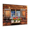 Window Wood Farmhouse Poster