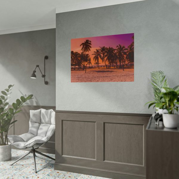 101875-666.jpg Red Beach Poster