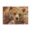 101875-693.jpg Fractal Bear Poster