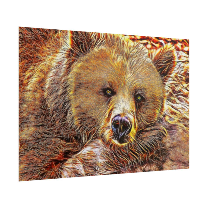 Fractal Bear Poster - Image 13