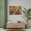 101875-695.jpg Fractal Bear Poster