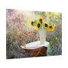 101875-70.jpg Sunflower in Vase Poster