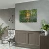 101875-706.jpg Forest at Sunset with Bear's Garlic Poster