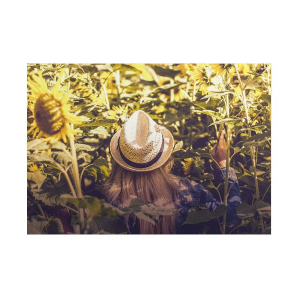 101875-76.jpg Love Sunflowers Poster