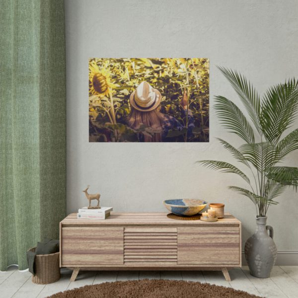 101875-79.jpg Love Sunflowers Poster