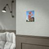 Pink Orchid Flowers Poster
