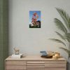 Pink Orchid Flowers Poster