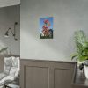 Pink Orchid Flowers Poster