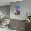 Pink Orchid Flowers Poster