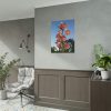 Pink Orchid Flowers Poster
