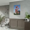 Pink Orchid Flowers Poster