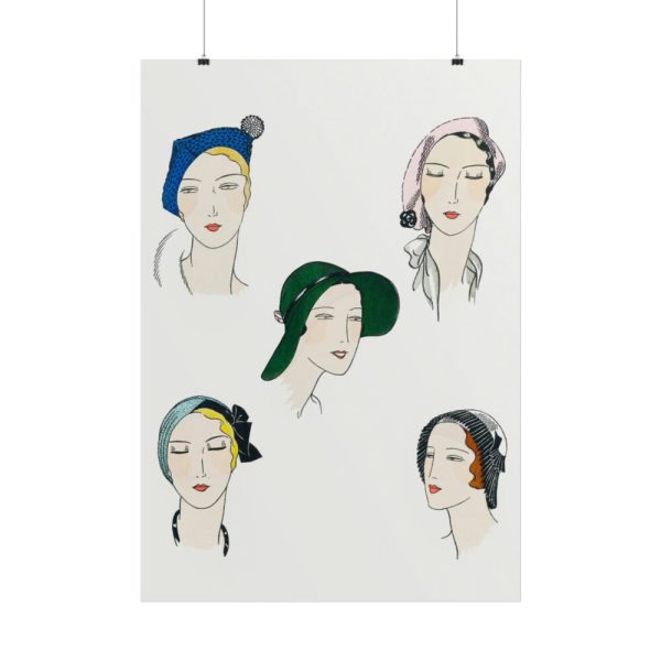 101894-1.jpg The Pretty Seasonal Hats Poster