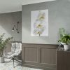 White Orchid Poster