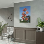Pink Orchid Flowers Poster - Image 285