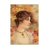 Aesthetic Woman in Autumn Poster