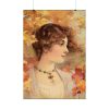 Aesthetic Woman in Autumn Poster