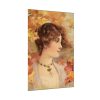 Aesthetic Woman in Autumn Poster