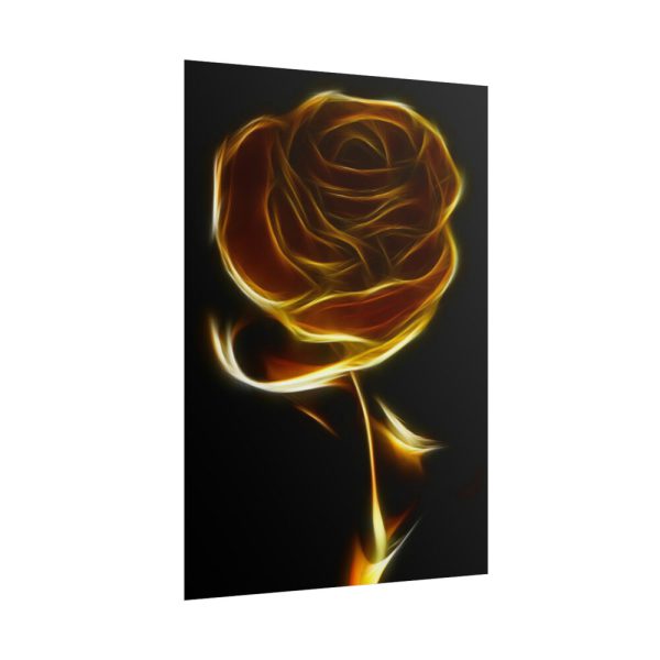 101894-50.jpg Gold Rose Poster