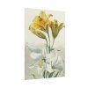 Yellow and White Lilies by William van Leen Poster