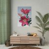 Pink Tiger Lily Poster