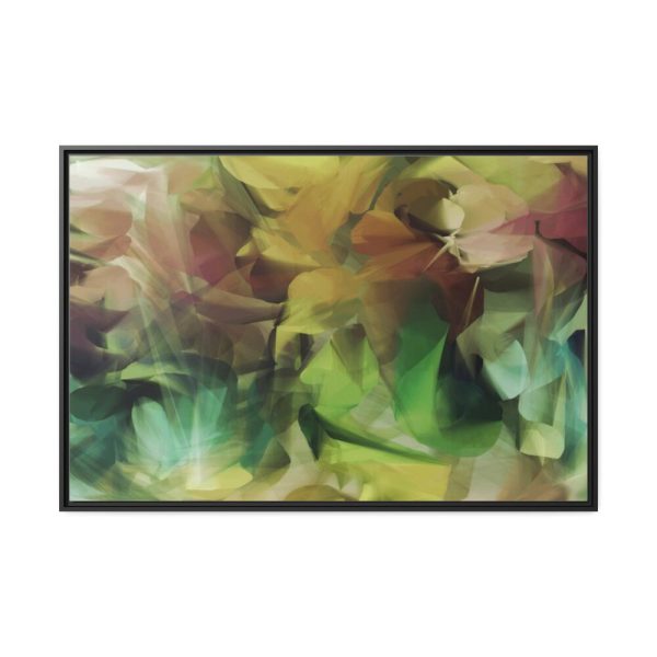 88289-1.jpg Fall Color Leaves Abstract Framed Canvas