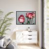 88289-131.jpg Red Oil Rose Framed Canvas