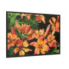 Orange Lily Framed Canvas